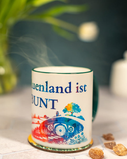 Das Auenland ist bunt (Tasse)