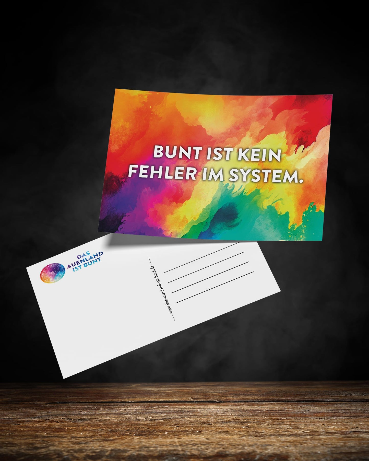 Das Auenland ist bunt (Postkarten)