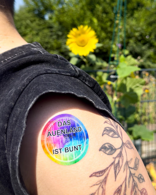 Das Auenland ist bunt (Temporäres Tattoo)