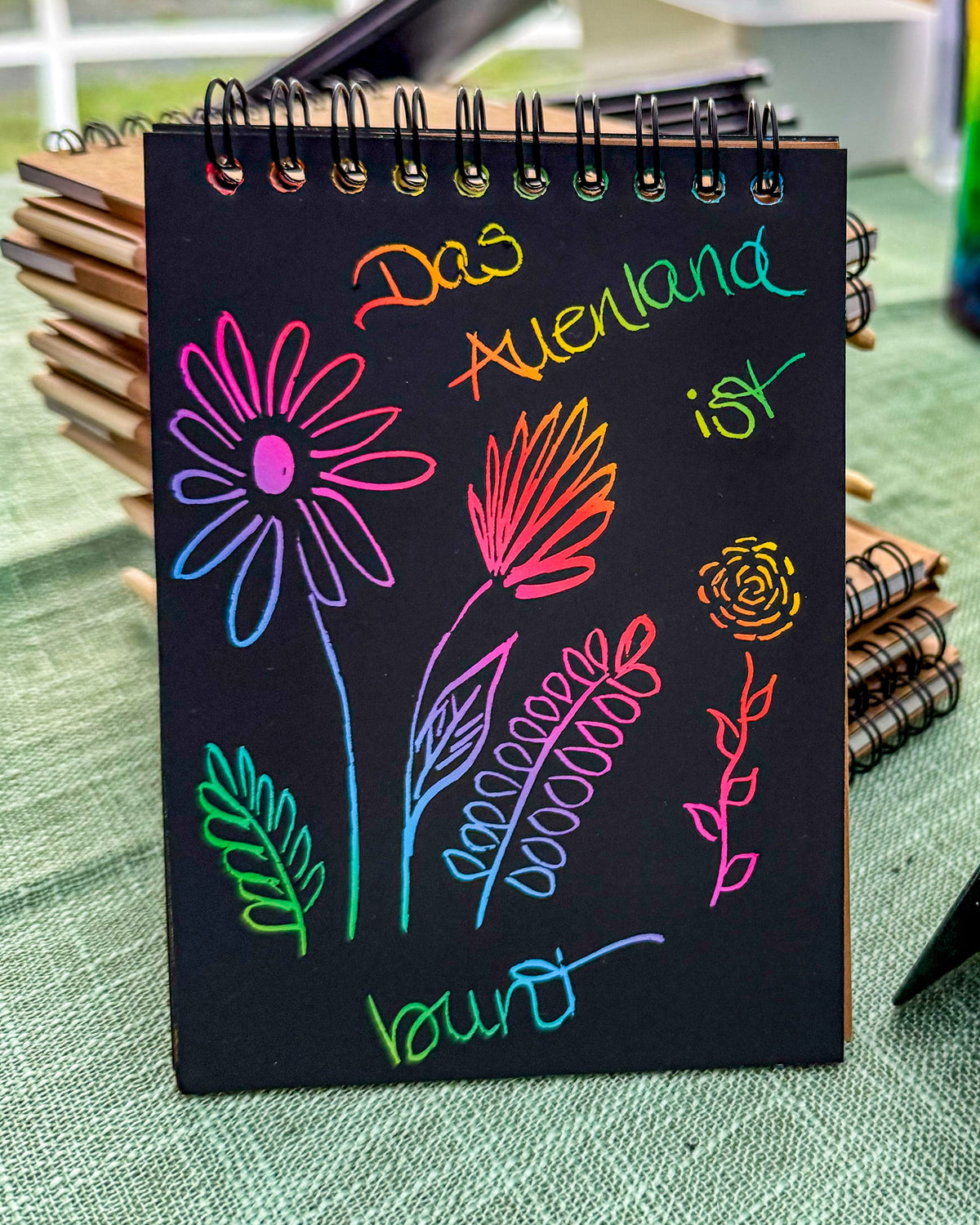 Das Auenland ist bunt - Kratzpapier