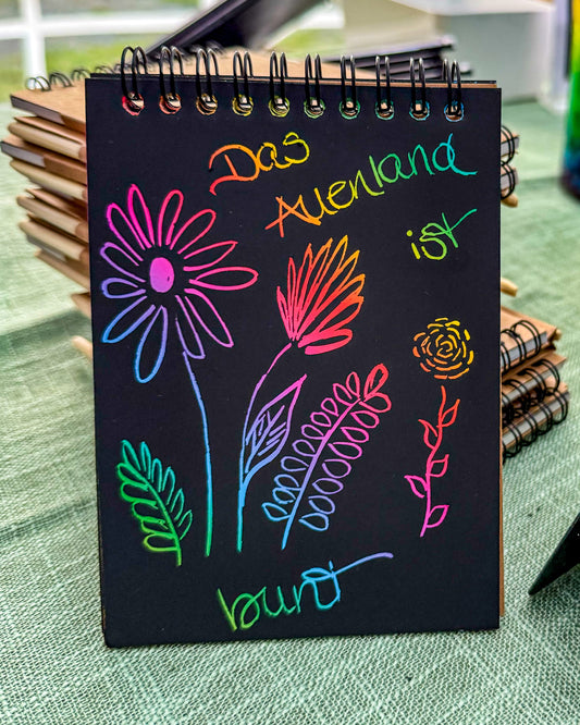 Das Auenland ist bunt - Kratzpapier