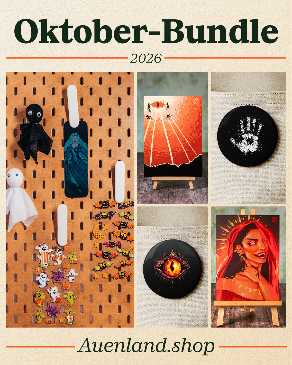 Oktober-Bundle 2026 – Kunst, Grusel & kleine Überraschungen
