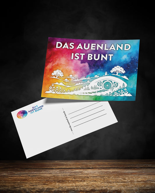 Das Auenland ist bunt (Postkarten)