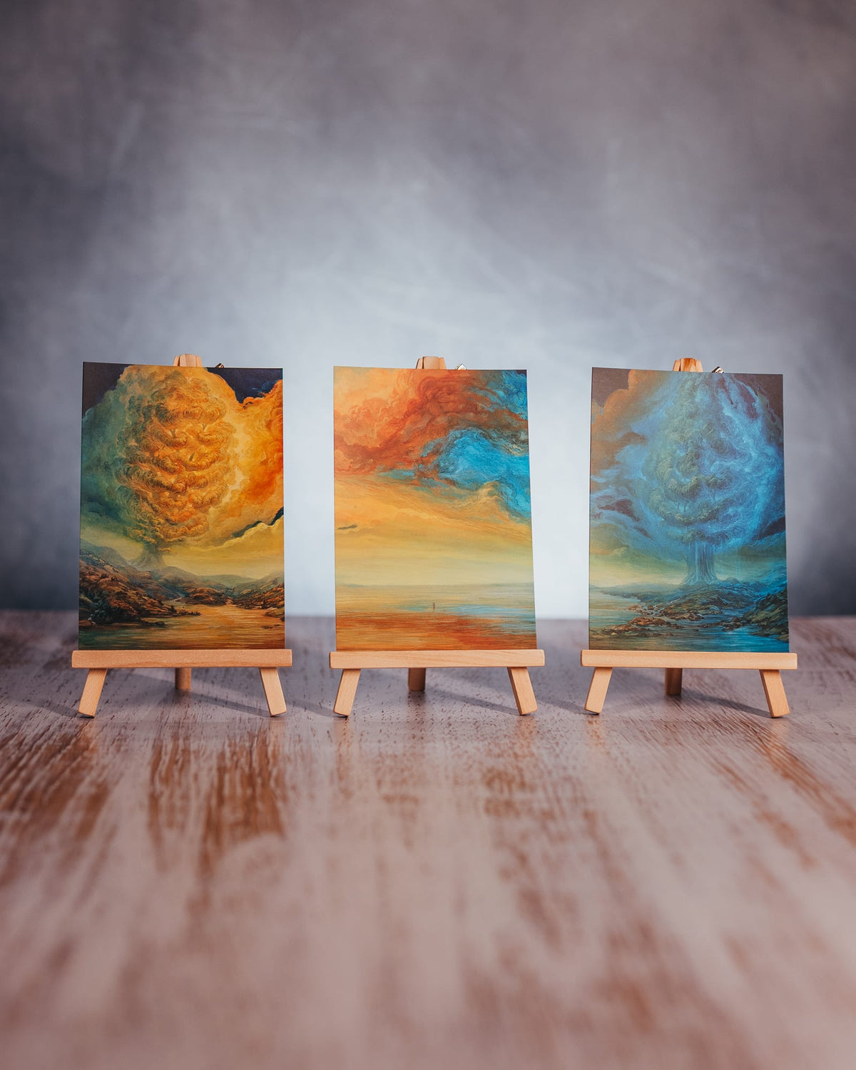 Between the Lights (Postkartenset mit 3 Karten)