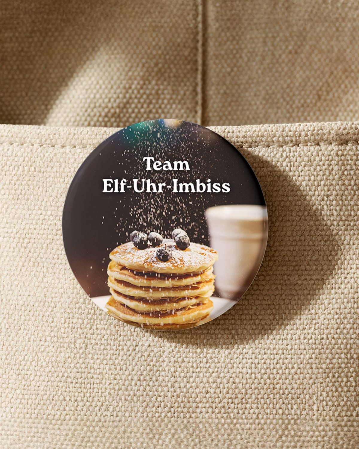 Team Elf-Uhr-Imbiss  (Button/Magnet)