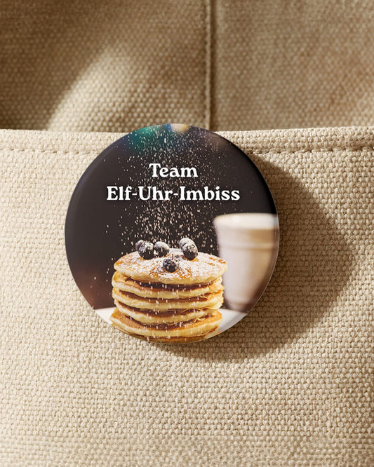 Team Elf-Uhr-Imbiss  (Button/Magnet)