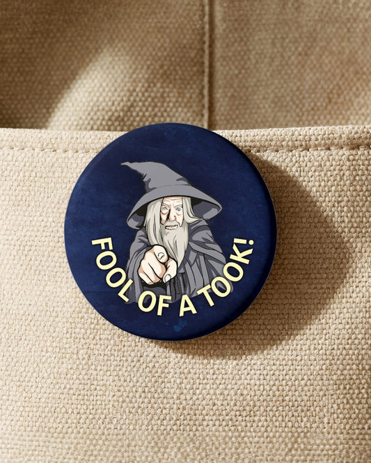 Du närrischer Tollpatsch (Button/Magnet)