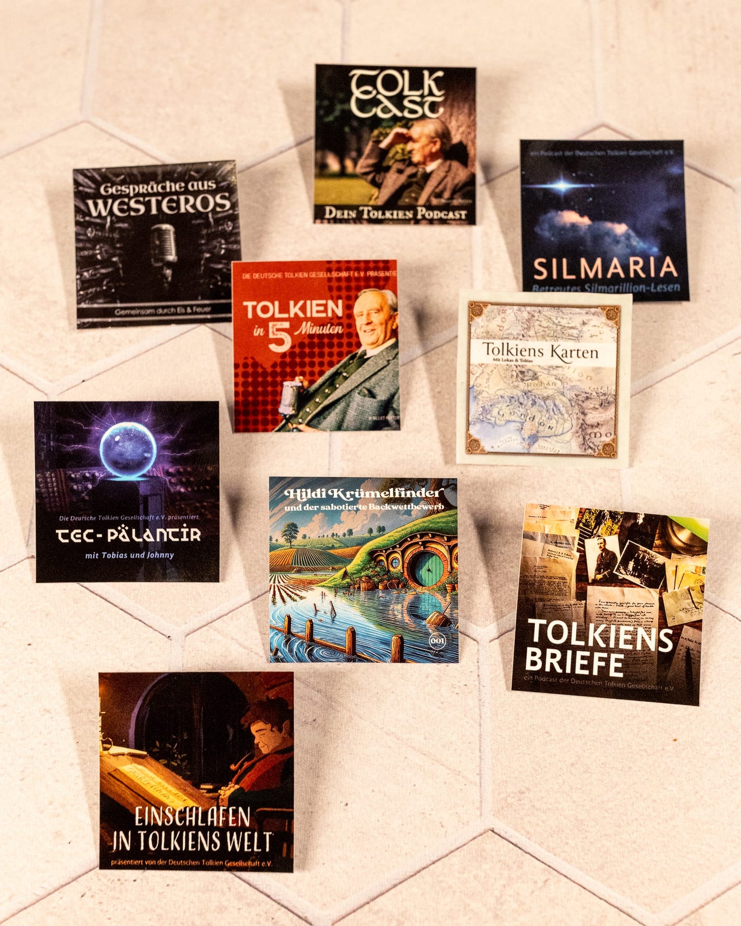 Alle Podcasts (Sticker-Set)