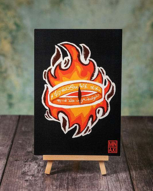 Der Eine Ring (Kunstdruck)