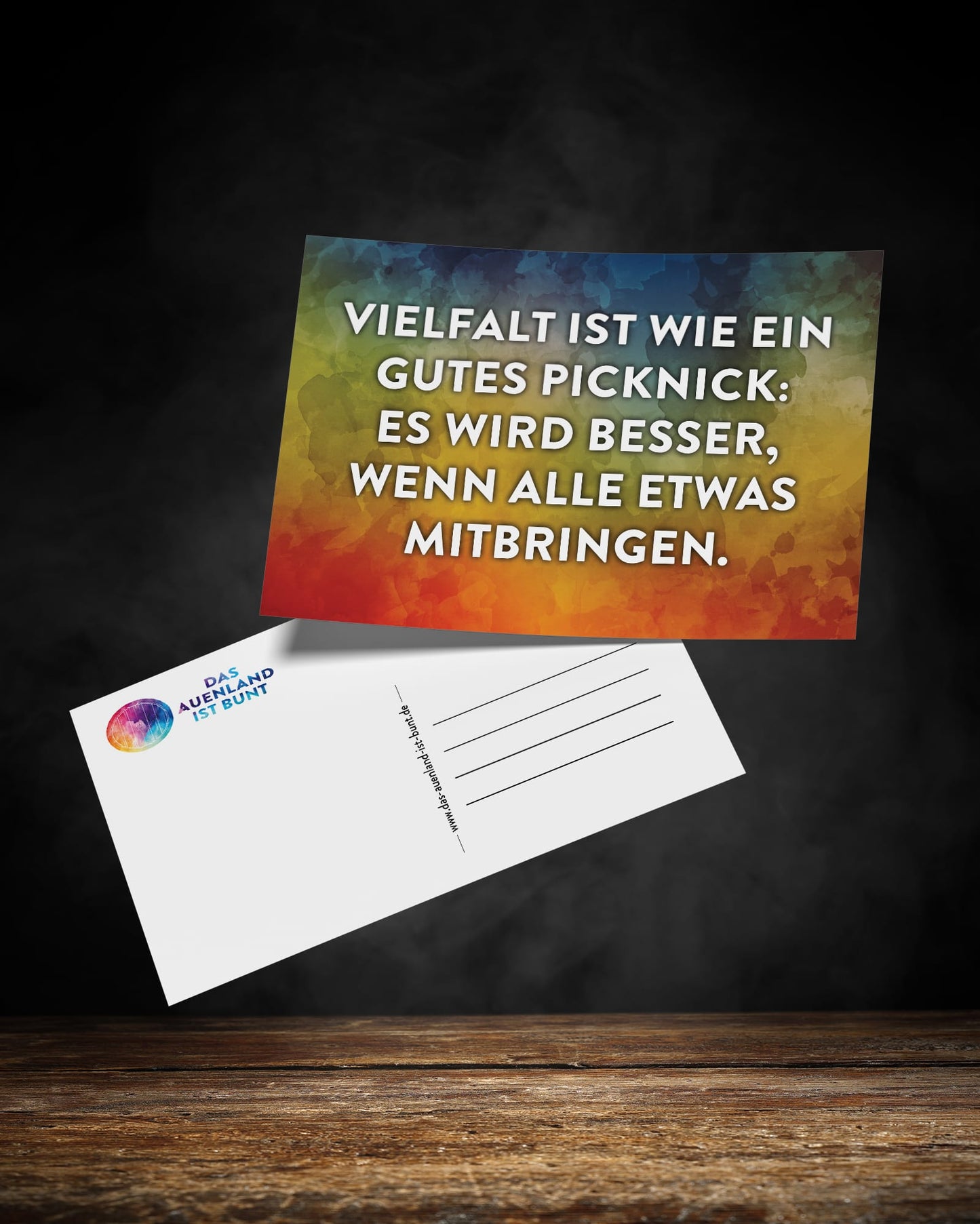 Das Auenland ist bunt (Postkarten)