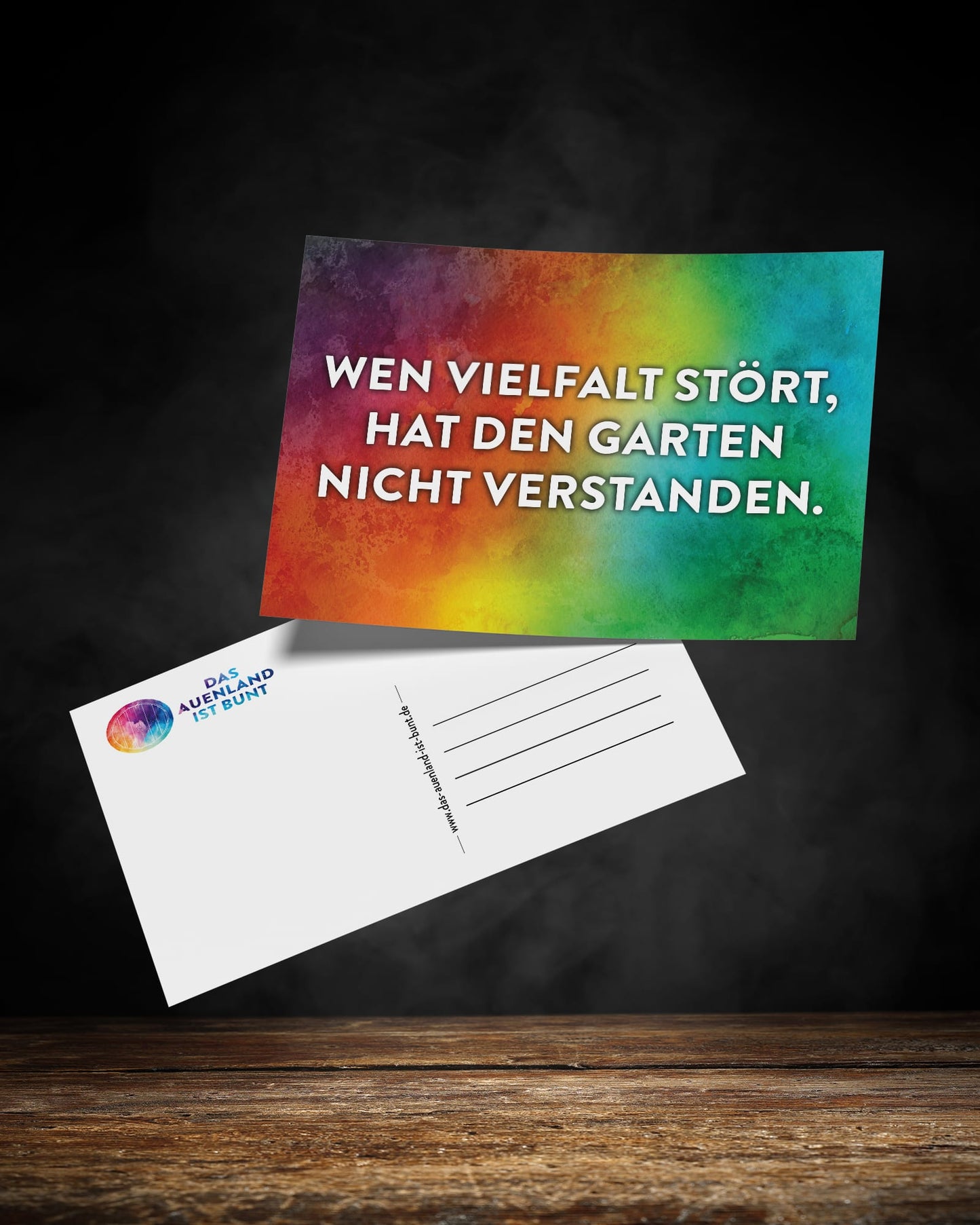 Das Auenland ist bunt (Postkarten)