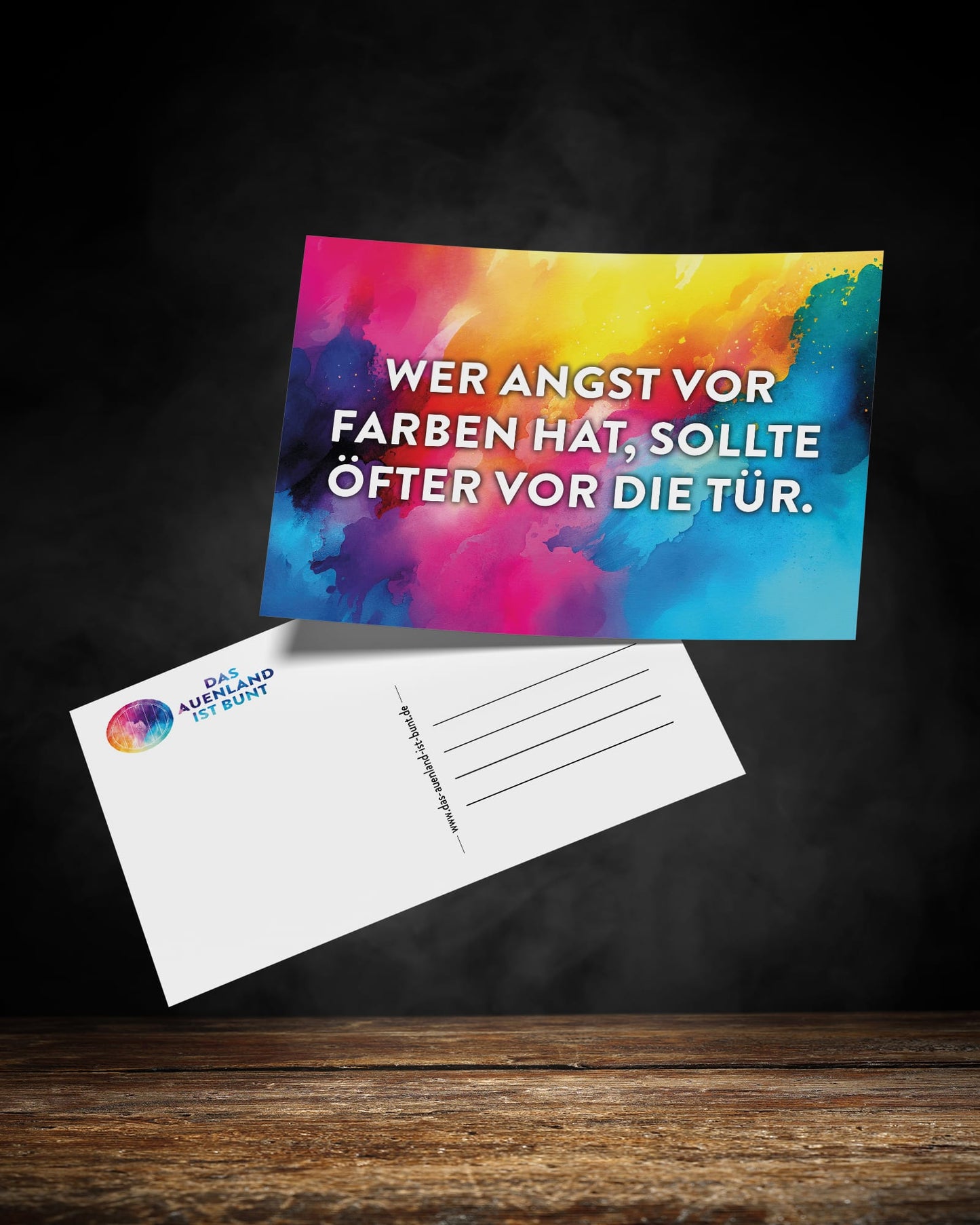 Das Auenland ist bunt (Postkarten)