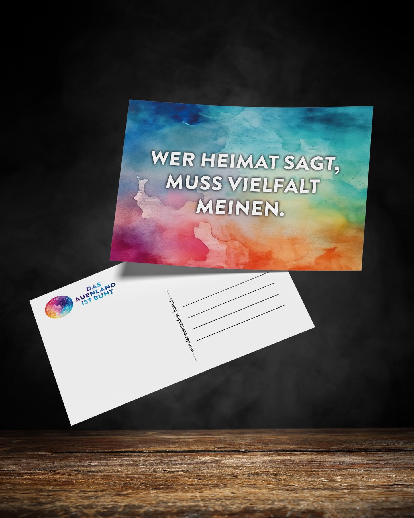 Das Auenland ist bunt (Postkarten)