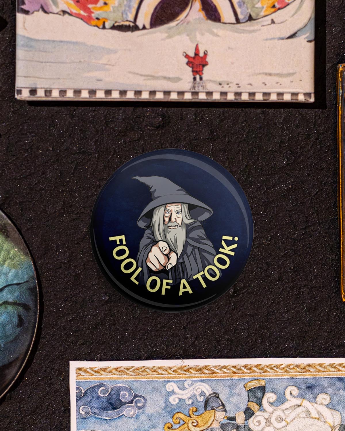 Du närrischer Tollpatsch (Button/Magnet)