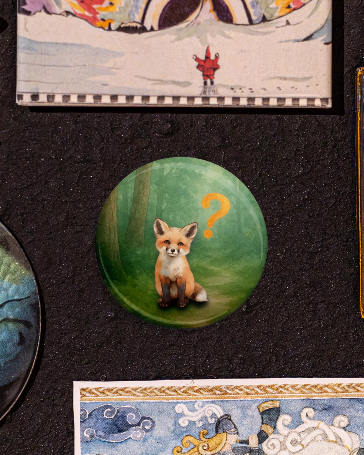 Schlau wie der Wald (Button/Magnet)