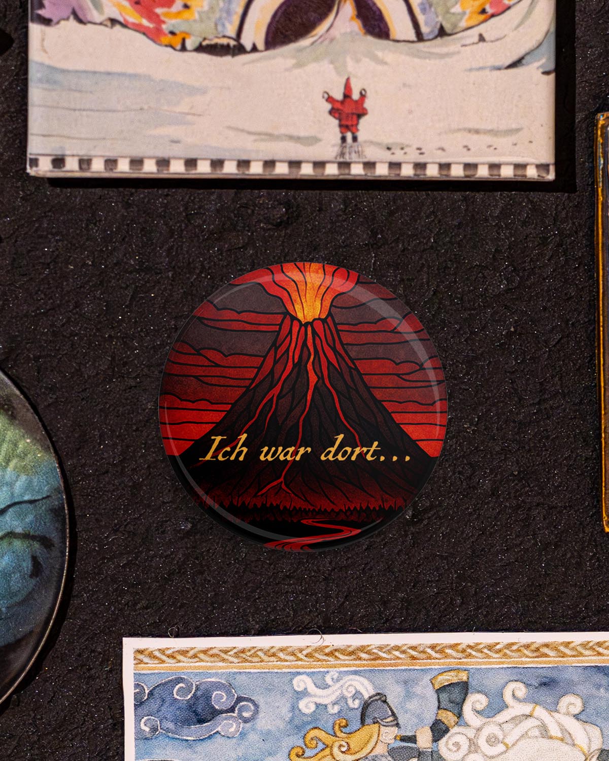 Ich war dort…  (Button/Magnet)
